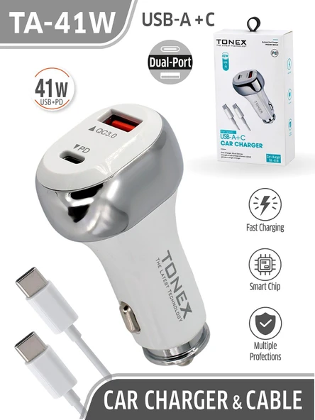 41W Araç Şarj Başlığı