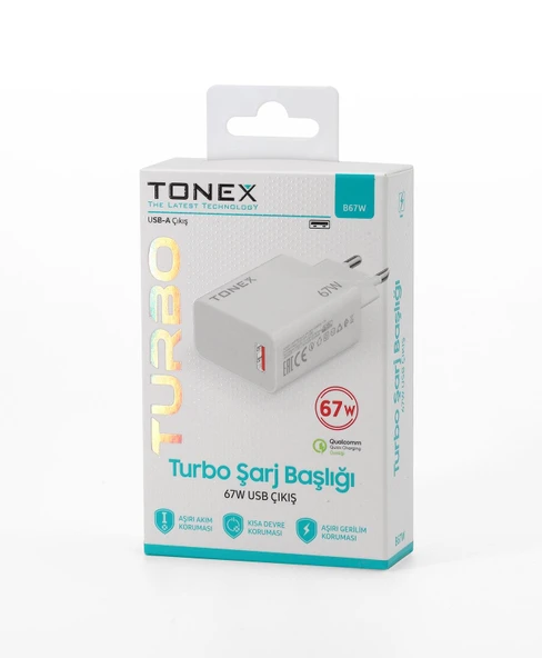 67 W Max Turbo Şarj Başlığı - 2