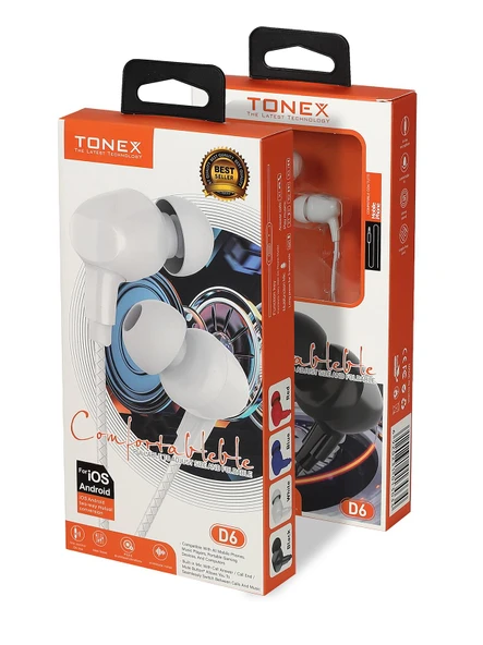 D6 Süper Bas Kulaklık - 2