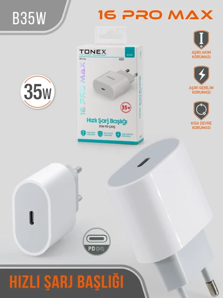 35 W Vip Hızlı Şarj Başlığı
