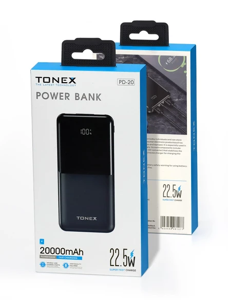 Tonex 20 B. 22.5W Powerbank - 2