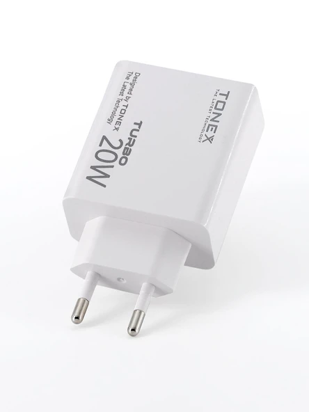 Tonex 20W TYP-C Turbo Şarj Aleti - 6
