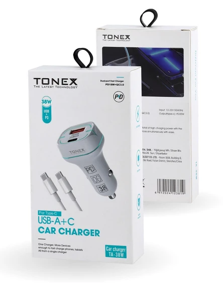 38W Araç Şarj Başlığı - 2