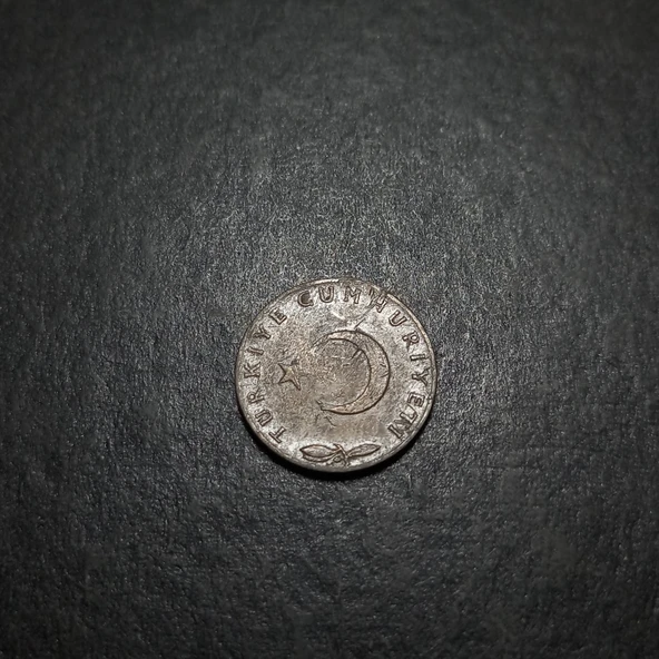 Escoines 39963689925ba27fcb 1968 haliyle 5 Kuruş %97 Bakır para - Resim 3