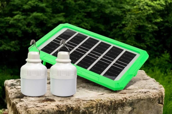 PANTHER PT-S600 ŞARJLI SOLAR KAMP SETİ ürün görseli