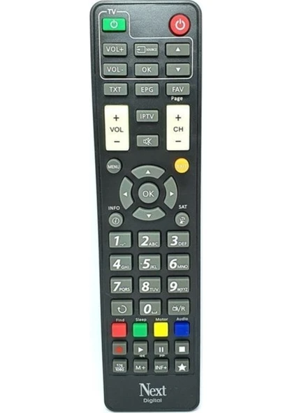 Next Dıgıtal Uydu Kumandası Dijital Hem Tv Hem Uydu Next Modellerine Uyumlu Kumanda