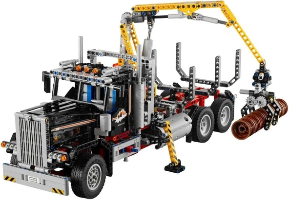LEGO 9397 Technic Logging Truck / Odun Taşıma Kamyonu - 2
