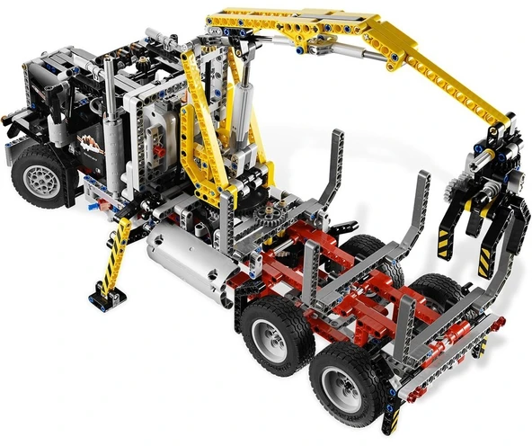 LEGO 9397 Technic Logging Truck / Odun Taşıma Kamyonu - 3