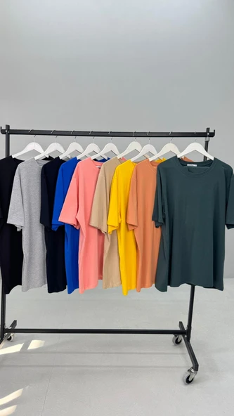 Kadın Büyük Beden Kısa Kollu Tayt Takım 8210-25 - 11