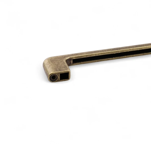 Ilıca Antik Sarı Metal Kulp 160 mm - 16 cm Mobilya Çekmece Mutfak Dolabı Dolap Kulpları Kulbu Kulpu - Resim 3