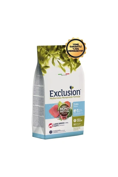 Exclusion Monoprotein Düşük Tahıllı Ton Balıklı Ve Narlı Büyük Irk Yavru,hamile Ve Emziren Köpek Mam ürün görseli 1