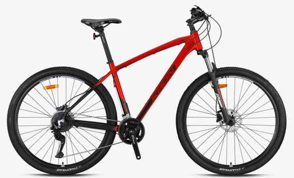 Kron XC300 29 Jant Hidrolik Disk MTB Dağ Bisikleti Shimano CUES U4000 2x9 18 Vites  Kırmızı Siyah ürün görseli