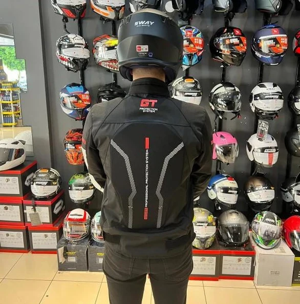 Forte Gt 2003003 Niagara CE Sertifikalı 3 Mevsim Full Korumalı Yazlık Motosiklet Montu XL Beden - 5