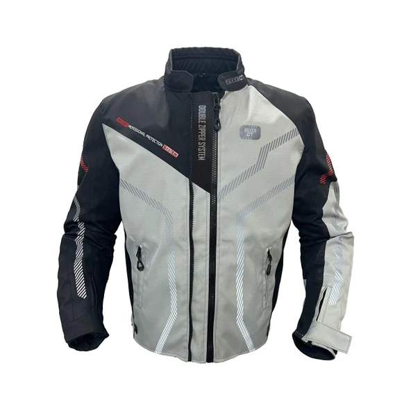 Forte Gt 2003003 Niagara CE Sertifikalı 3 Mevsim Full Korumalı Yazlık Motosiklet Montu XL Beden - 11