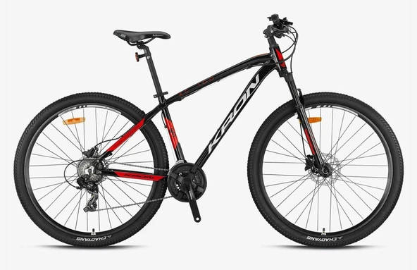 Kron XC 100 29 Jant Hidrolik Disk Alüminyum Kadro 21 Vites Dağ Bisikleti Siyah Gri Kırmızı ürün görseli