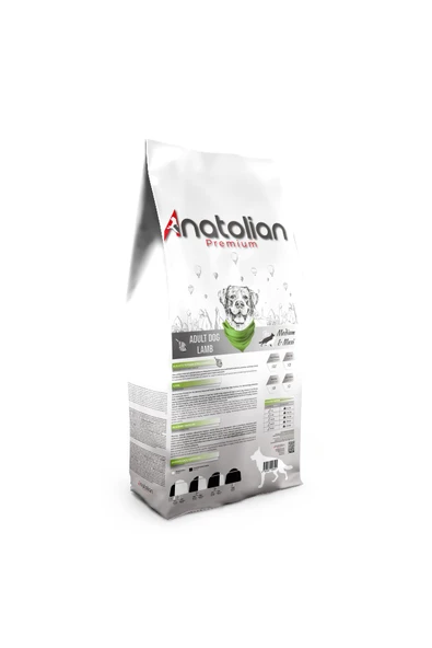 Anatolian premium Lamb Kuzulu Medium Maxi Yetişkin Köpek Maması 18 kg - Resim 2