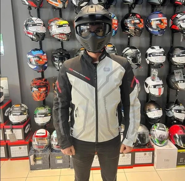 Forte Gt 2003003 Niagara CE Sertifikalı 3 Mevsim Full Korumalı Yazlık Motosiklet Montu XL Beden - 2