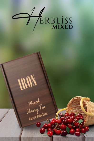 Iron Herbal Vişne Aromalı Karışık Bitki Çayı 30'lu ürün görseli