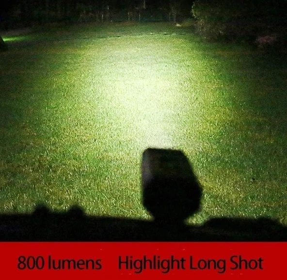 XBYC 6127 800 Lümen Bisiklet Ön Lamba Far Aydınlatma Usb Şarjlı Mavi Renk - Resim 7