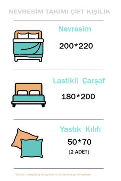 Sheri Home Tekstil Yeni Çarşaflı Çift Kişilik Nevresim Takımı 3d Baskı Kumaş | Maviflowers88 - Resim 6