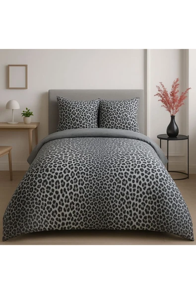 Sheri Home YENİ 100% Yıkanmış Pamuk Tek Kişilik Nevresim Seti(Yorgan Kılıfı+1 Adet Yastık Kılıfı) MODEL8821 ürün görseli