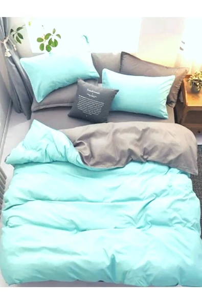 Sheri Home Çift Taraflı Çift Kişilik Nevresim Takımı Kingsizesh01453639 ürün görseli 1