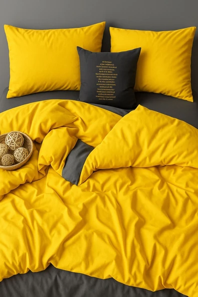 Sheri Home YENİ 100% Yıkanmış Pamuk Tek Kişilik Nevresim Seti(Yorgan Kılıfı+1 Adet Yastık Kılıfı) MODEL8821 ürün görseli