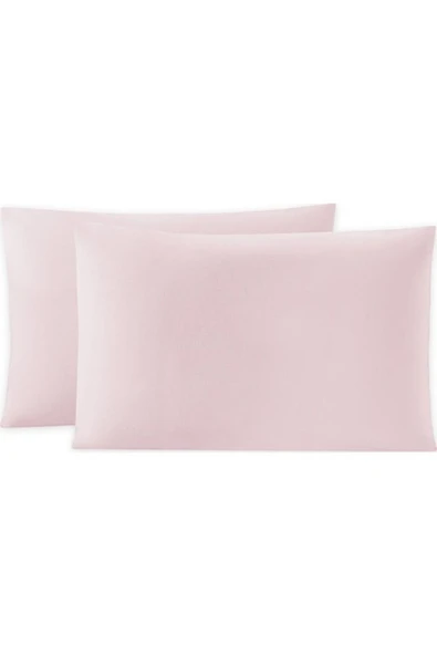 Sheri Home Tekstil Cotton Sweet Pembe %100 Pamuklu 2'li Yastık Kılıfı 1. Kalite 014533 ürün görseli 1