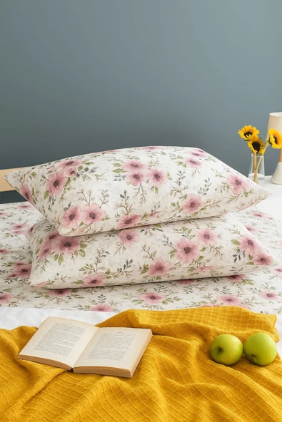 Sheri Home Tekstil LiTTLE HEART Tasarım Çift Tarafı Baskılı Dekoratif 2'li Yastık KılıfıSeti50 x 70STDRTKAPAKLI ürün görseli 1