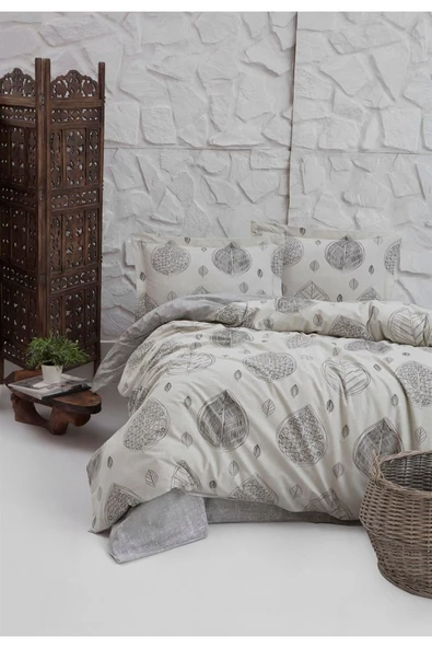 Sheri Home Tekstil North Çift Kişilik Ranforce Nevresim Takımı ürün görseli