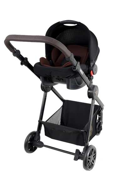 Diamond Baby Weg Travel Sistem Bebek Arabası Kahverengi - 8