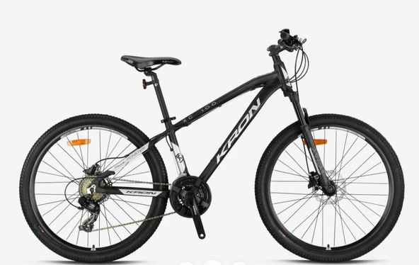 Kron XC 100 27,5 Jant Alüminyum Kadro 21 Vites Hidrolik Disk Dağ Bisikleti Mat Siyah Gri ürün görseli