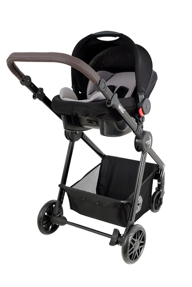 Diamond Baby Weg Travel Sistem Bebek Arabası Gri - 8
