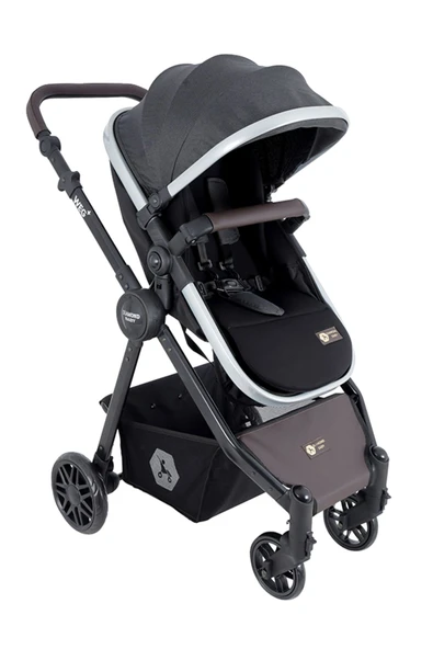 Diamond Baby Weg Travel Sistem Bebek Arabası Antrasit - 2