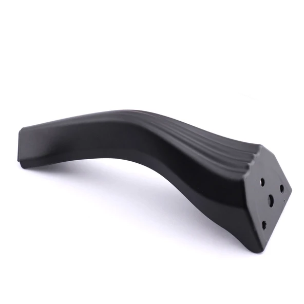 Kesit 14 cm Siyah Metal Mobilya Ayağı Ayakları Ünite Baza Koltuk Kanepe Sehpa Masa Tabure Siyah - Resim 8