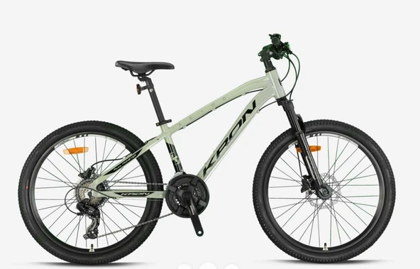 Kron XC 100 27,5 Jant Hidrolik Disk Alüminyum Kadro 21 Vites  Dağ Bisikleti Parlak Bej Parlak Siyah ürün görseli