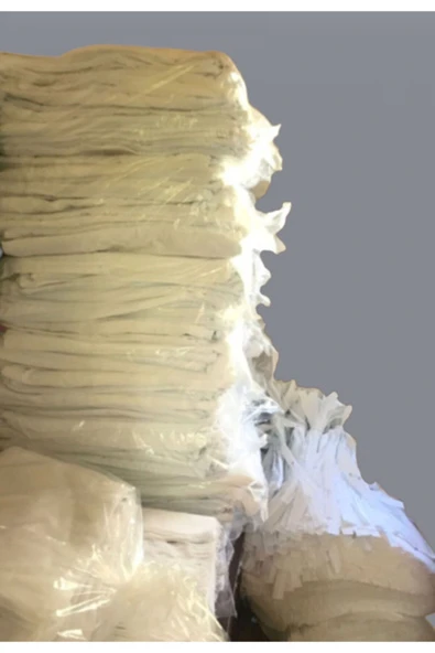 Sheri Home Tekstil 4 Adet Fermuarlı Beyaz Yastık Kılıfı 50x70 Cm - Resim 3