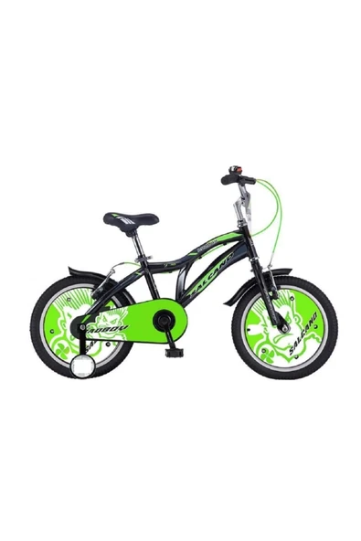 Salcano Badboy 16 Jant Çocuk Bisikleti Siyah Yeşil ürün görseli