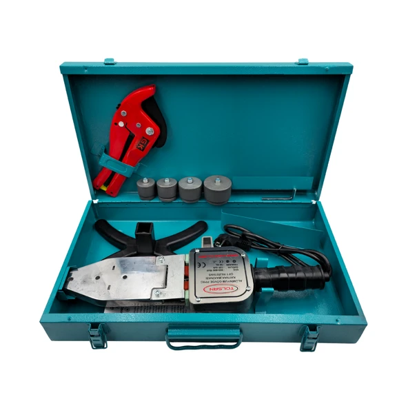 Fixonic Tolsan FOBK1600 1600W Çift Rezistanslı PPRC Plastik Boru Kaynak Makinesi Seti - Resim 3