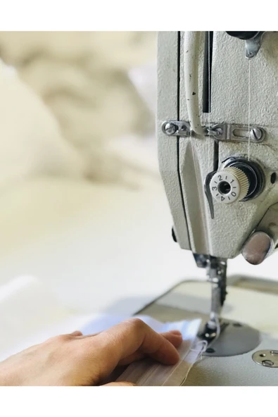 Sheri Home Tekstil 4 Adet Fermuarlı Beyaz Yastık Kılıfı 50x70 Cm - Resim 4