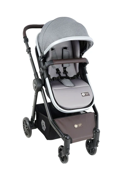 Diamond Baby Weg Travel Sistem Bebek Arabası Açık Gri - 2
