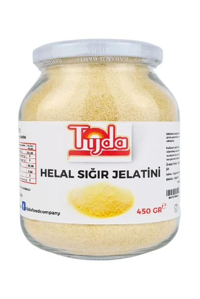 TİJDA Tijda Helal Sığır Jelatini 450 Gr/ Kolajen Kaynağı | Sporcu Ve Sağlık Destek | Saf Ve Doğal/cilt/saç ürün görseli