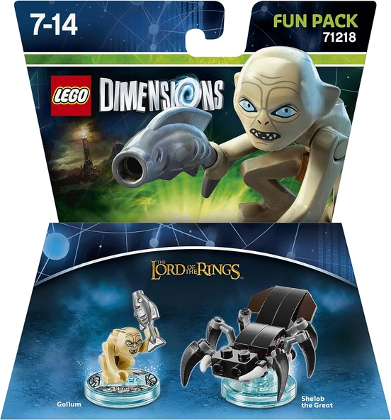 LEGO 71218 Gollum Fun Pack Set Yüzüklerin Efendisi