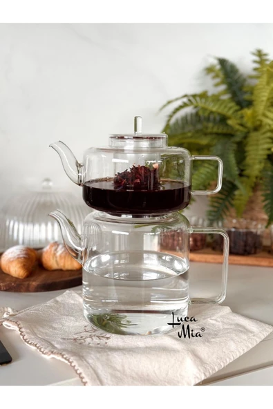 Glazea Keyfidem Cam Çaydanlık ürün görseli