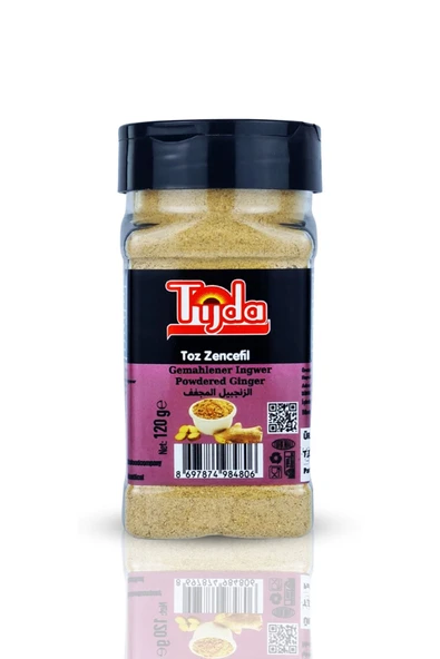 TİJDA Zencefil (öğütülmüş) 120 Gr ürün görseli