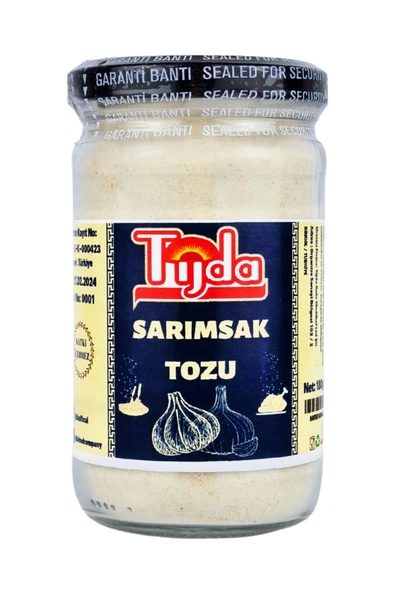 TİJDA Sarımsak Tozu 180 gr (CAM) Glutensiz) ürün görseli