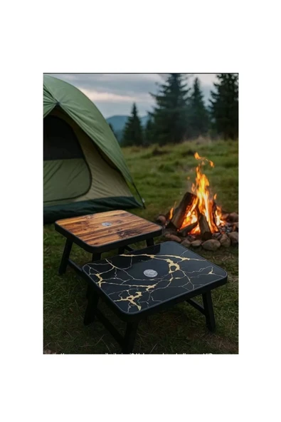 KATLANIR DESENLİ SEHPA 40X50X38 ürün görseli