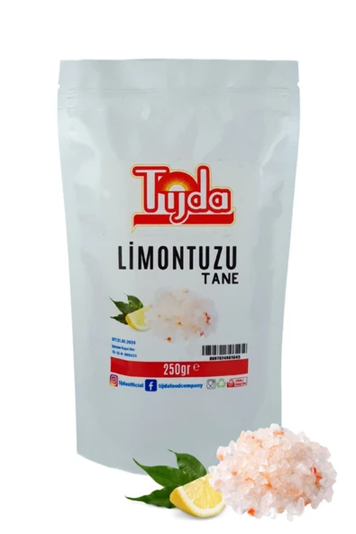 TİJDA Limon Tuzu Parça 250 gr ürün görseli