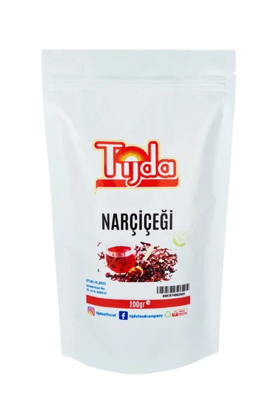 TİJDA Hibiskus Nar Çiçeği Ekşi Çay 200 Gr