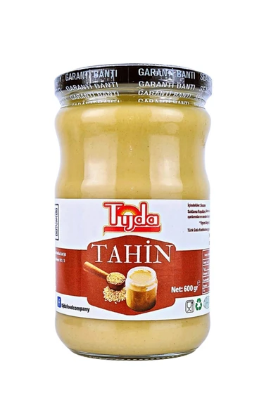 TİJDA Kepeksiz Bozkır Tahini (SOĞUK SIKIM) 600 Gr. - 2